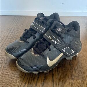 Nike Trout Black Cleats
